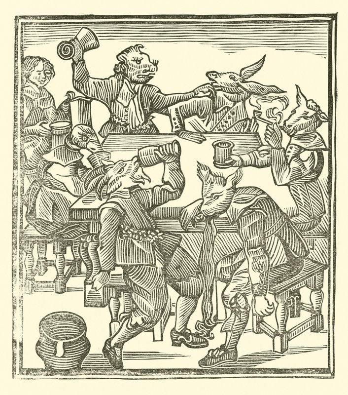 Ilustración para The Roxburghe Ballads de (after) English School