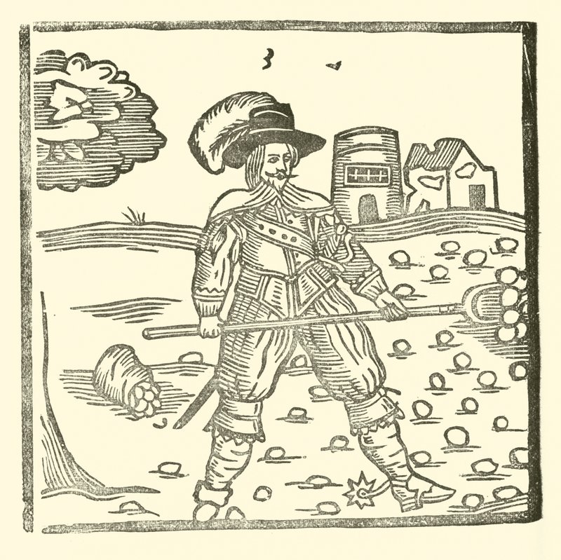 Ilustración para The Roxburghe Ballads de (after) English School