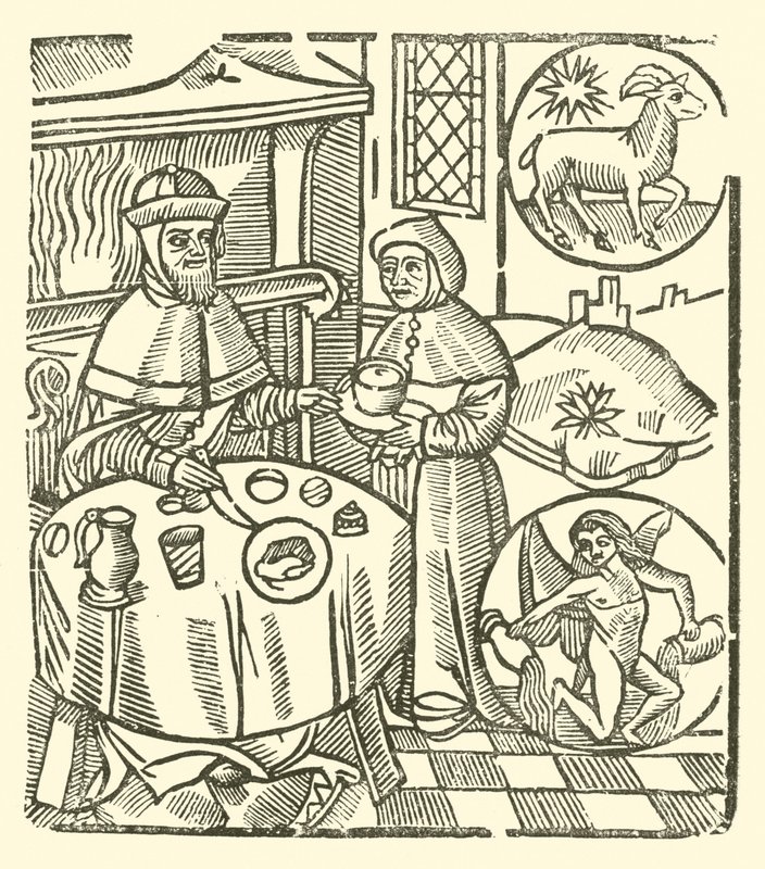 Ilustración para The Roxburghe Ballads de (after) English School