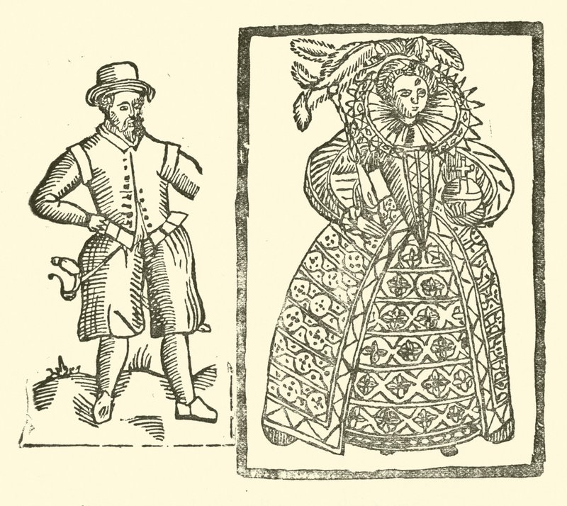 Ilustración para The Roxburghe Ballads de (after) English School