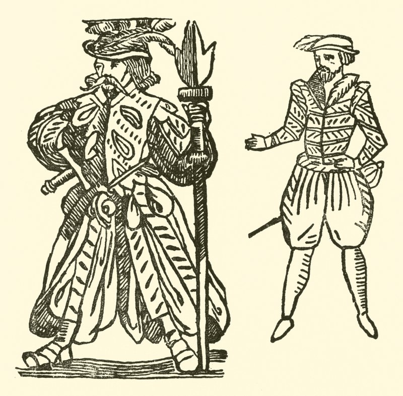 Ilustración para Las Baladas de Roxburghe de (after) English School