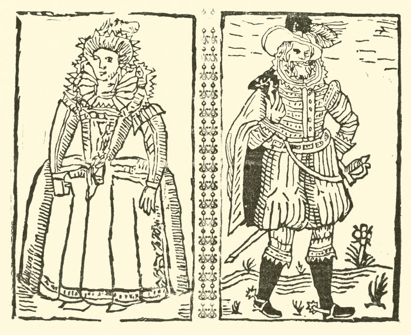 Ilustración para The Roxburghe Ballads de (after) English School