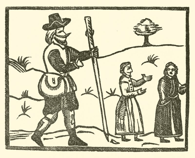 Ilustración para The Roxburghe Ballads de (after) English School