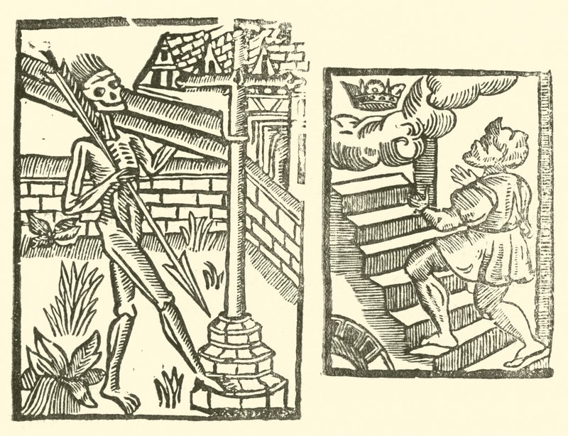 Ilustración para The Roxburghe Ballads de (after) English School