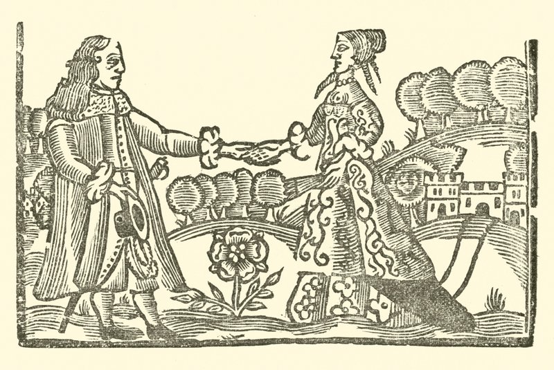 Ilustración para The Roxburghe Ballads de (after) English School