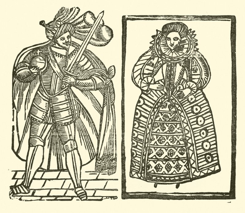 Ilustración para The Roxburghe Ballads de (after) English School