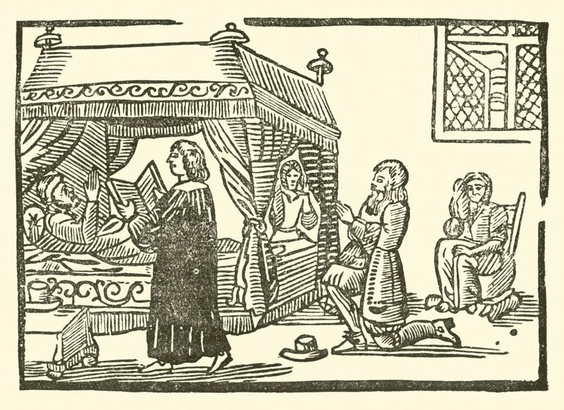 Ilustración para The Roxburghe Ballads de (after) English School