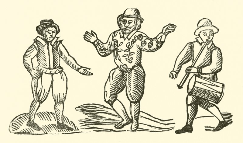 Ilustración para The Roxburghe Ballads de (after) English School