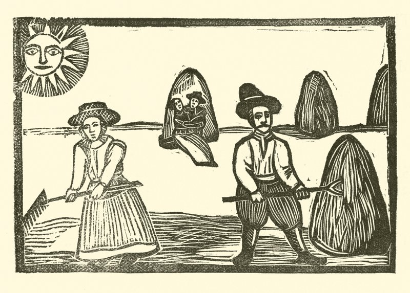 Ilustración para The Roxburghe Ballads de (after) English School