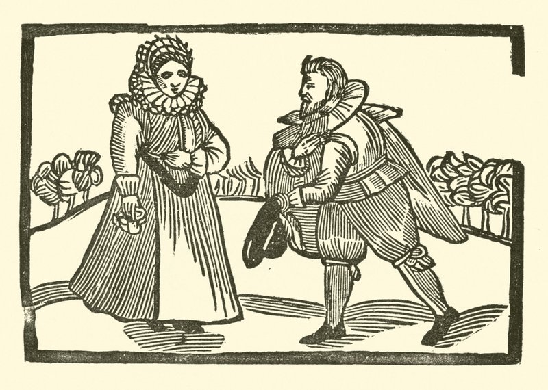 Ilustración para The Roxburghe Ballads de (after) English School