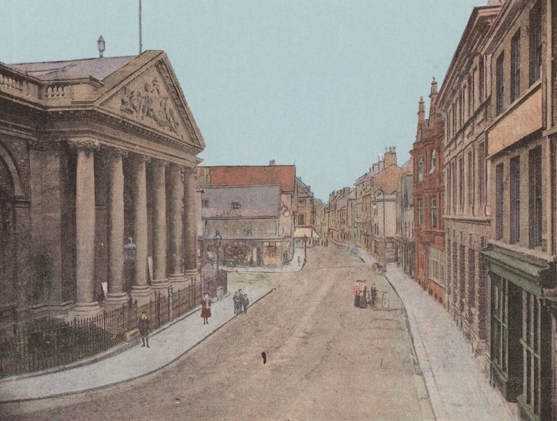 Commercial Exchange y Abbeygate Street, Bury St Edmund