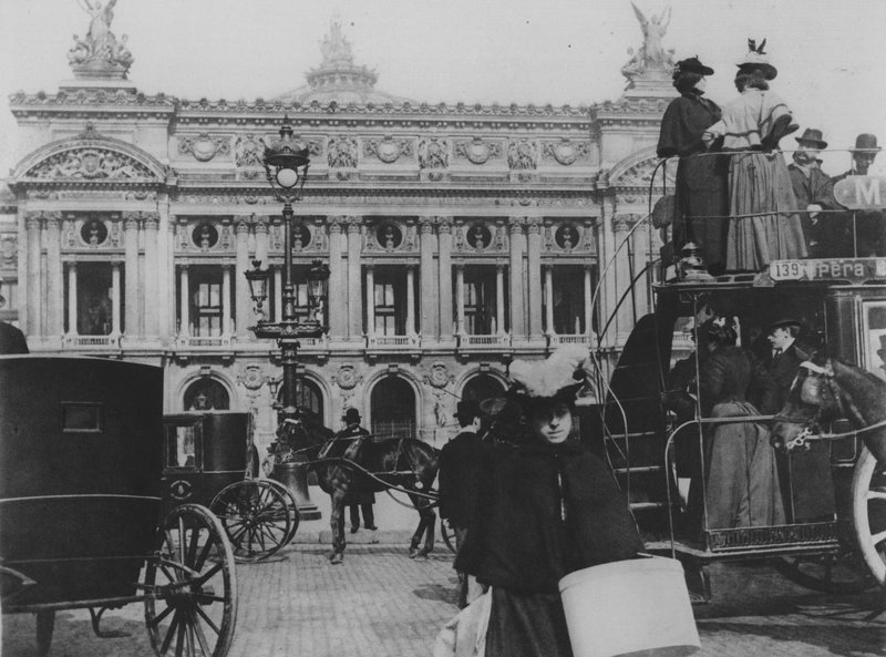 Un ómnibus en la Place de L