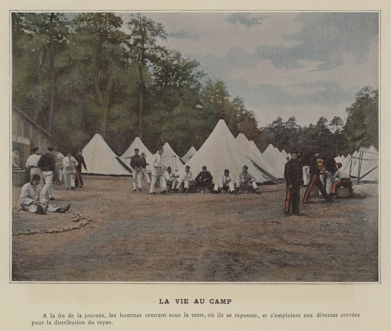 La vida en el campamento de (after) French Photographer