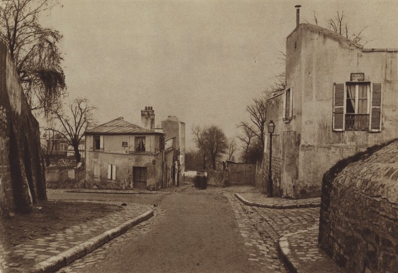La calle Cortot y la calle de l