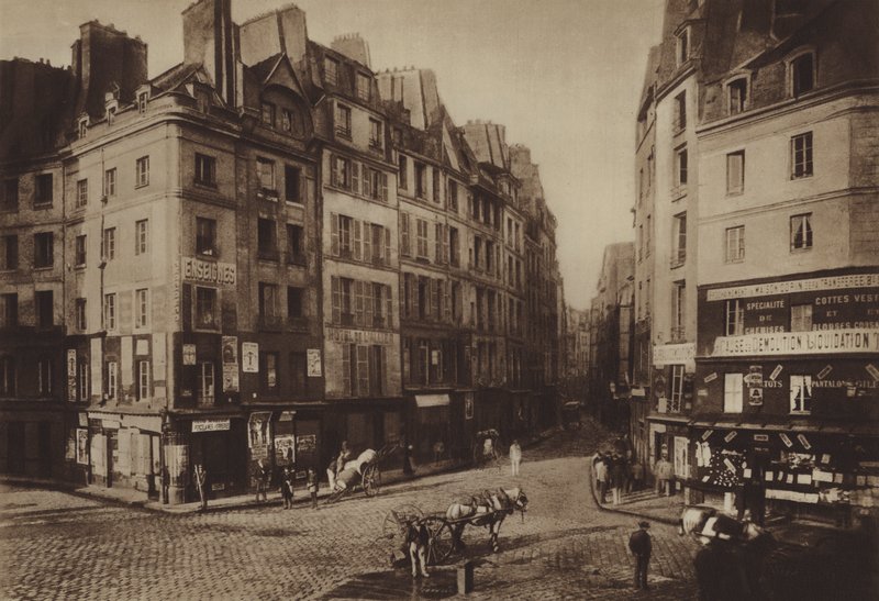 La antigua plaza Maubert de (after) French Photographer