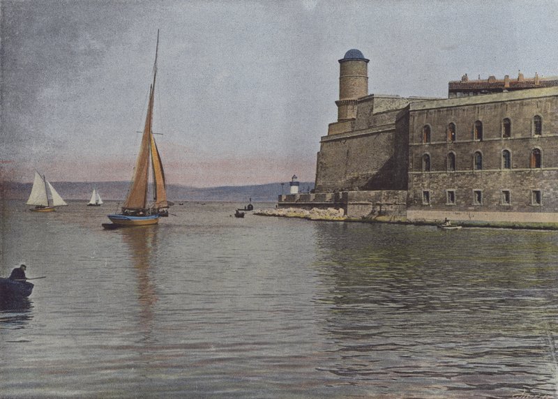 Marsella, Fuerte Saint-Jean de (after) French Photographer
