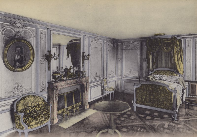 Pequeño Trianón, Habitación de María Antonieta de (after) French Photographer