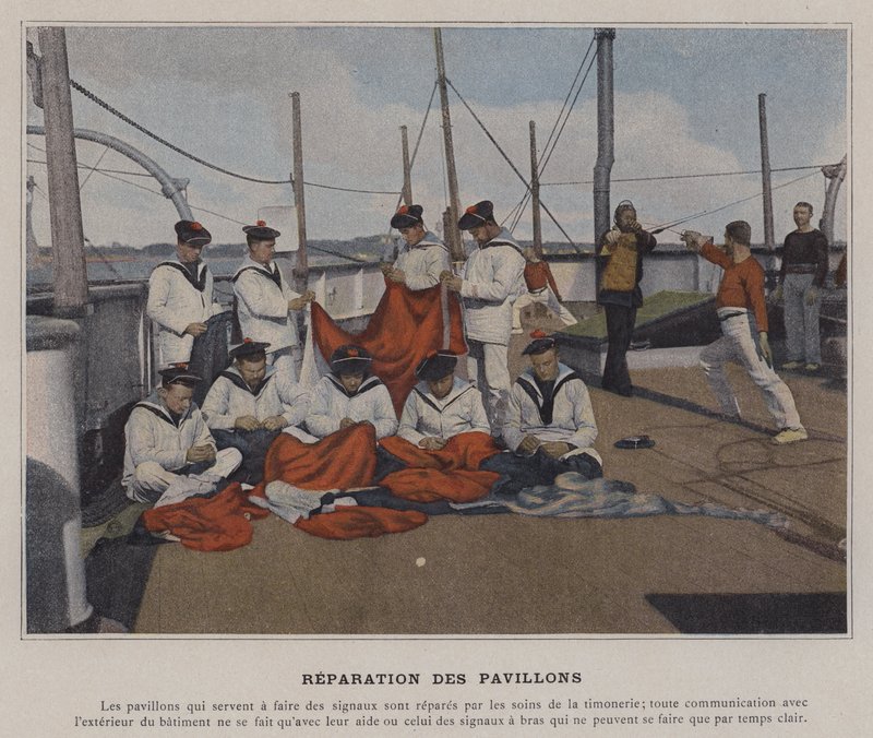 Reparación de las Banderas de (after) French Photographer