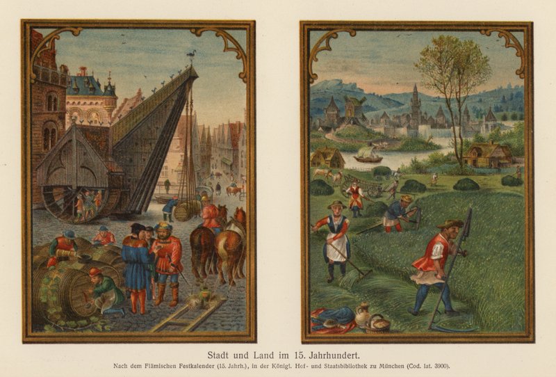 La vida en la ciudad y en el campo de (after) German School