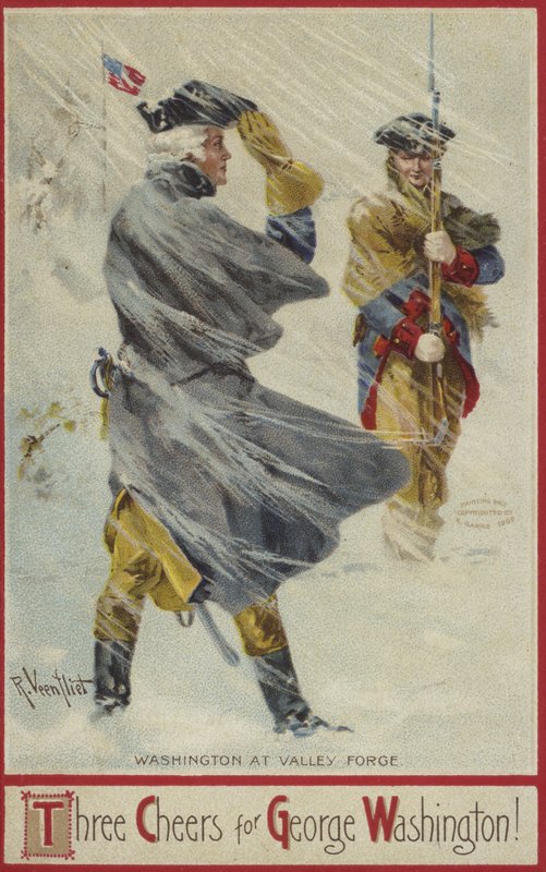 George Washington en Valley Forge de American School