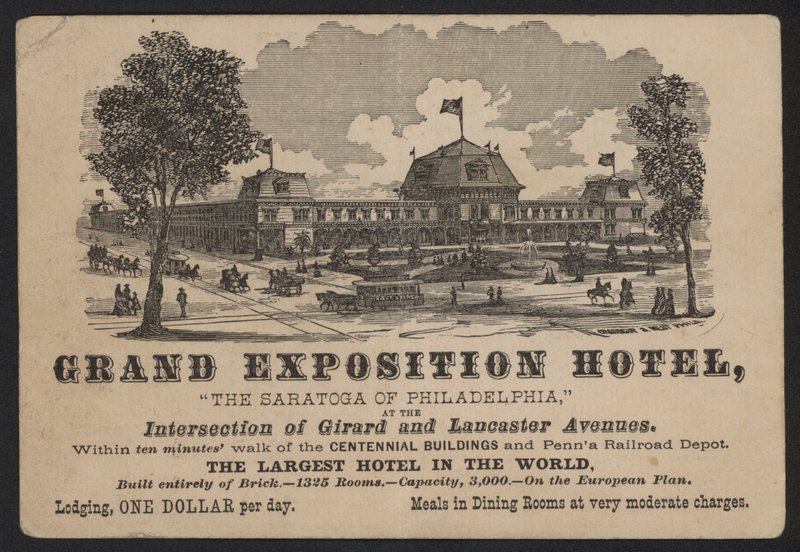Gran Exposición Hotel, Filadelfia de American School