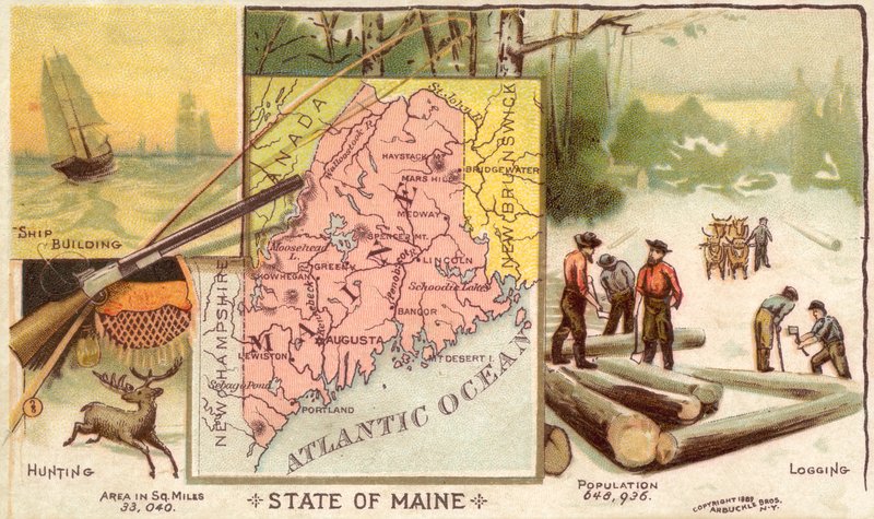 Maine, EE.UU. de American School