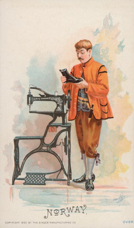 Máquina de coser, Noruega de American School