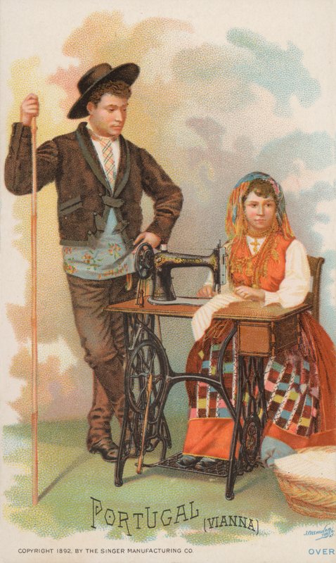 Máquina de coser, Portugal, Vianna de American School