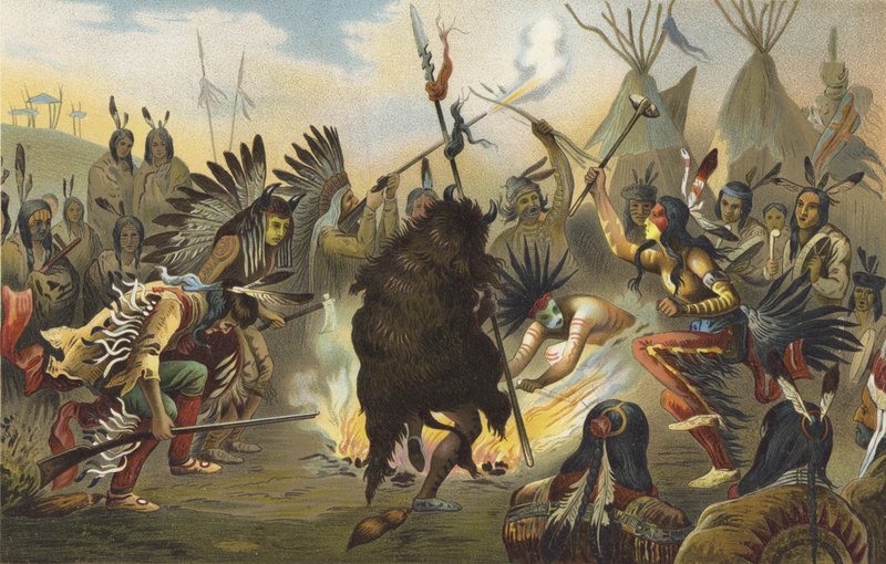 Danza de guerra sioux de American School