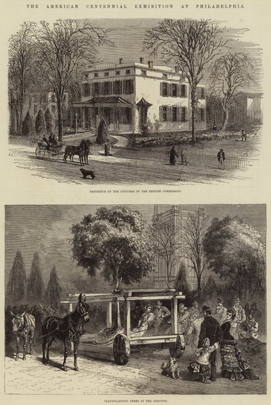 La Exposición del Centenario Americano en Filadelfia de American School