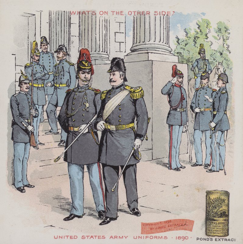 Uniformes del ejército de los Estados Unidos, 1890 de American School