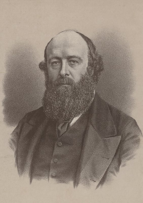 Robert Gascoyne-Cecil, 3er Marqués de Salisbury, Primer Ministro británico 1885-1886, 1886-1892 y 1895-1902 de English Photographer