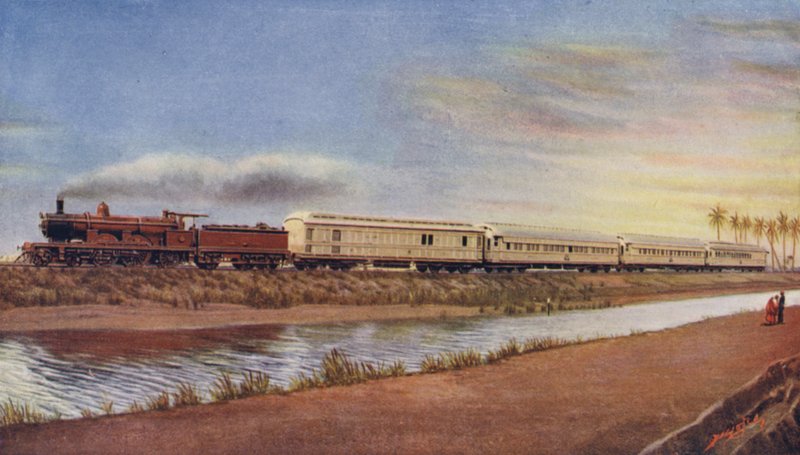 Tren-de-luxe Egipcio, Expreso Cairo-Luxor, Administración del Ferrocarril Egipcio de English School