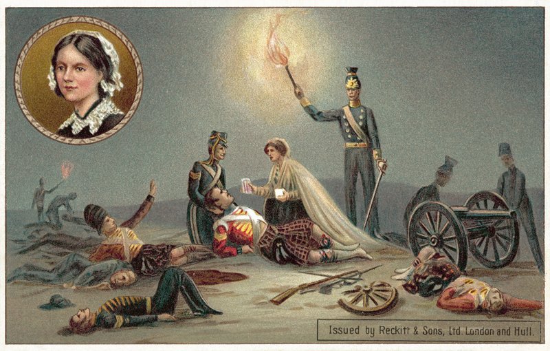 Florence Nightingale, Guerra de Crimea de English School