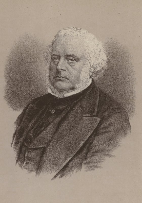 John Bright, estadista radical y liberal británico de English School