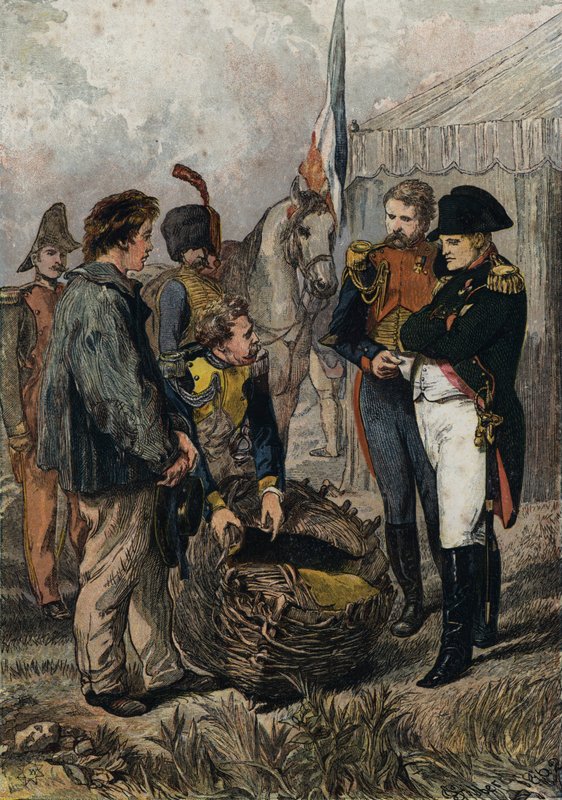 Napoleón y el marinero inglés de English School