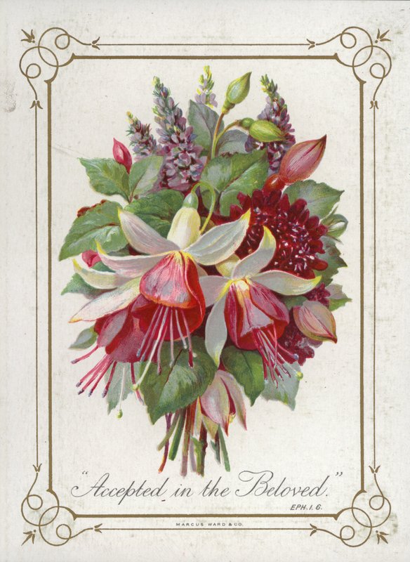 Ramillete de flores de English School