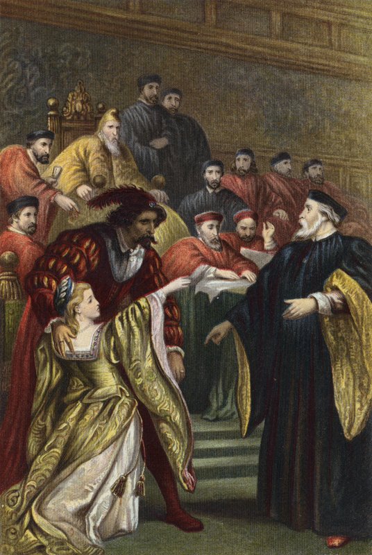 Shakespeare, Otelo, Acto I, Escena 3 de English School