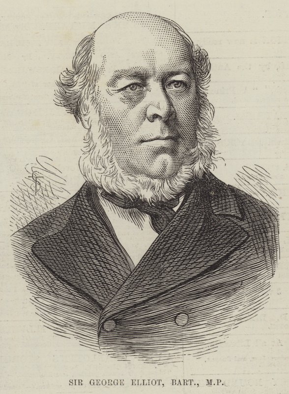 Sir George Elliot, Baronet, MP de English School
