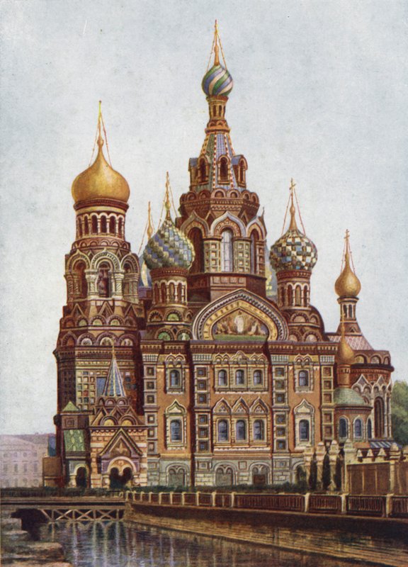 La Iglesia de la Resurrección, Leningrado de English School