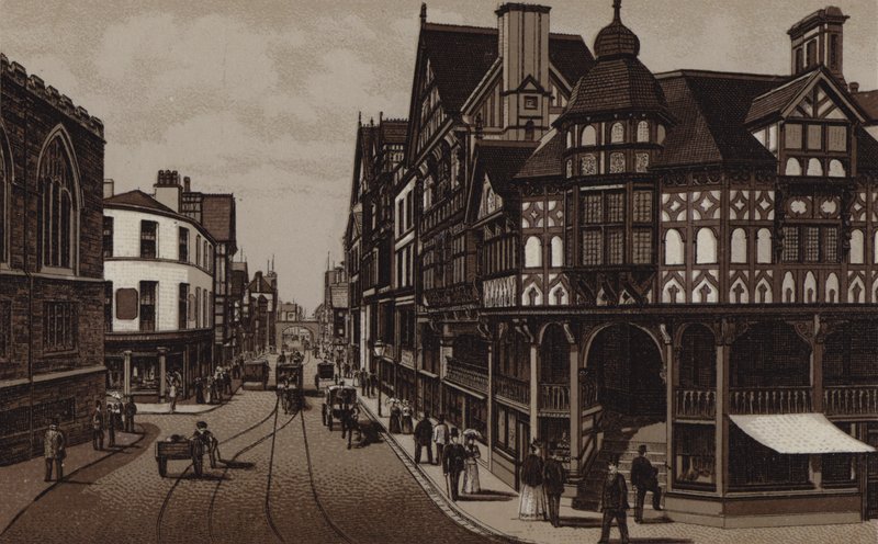 La Cruz y Calle Eastgate de English School