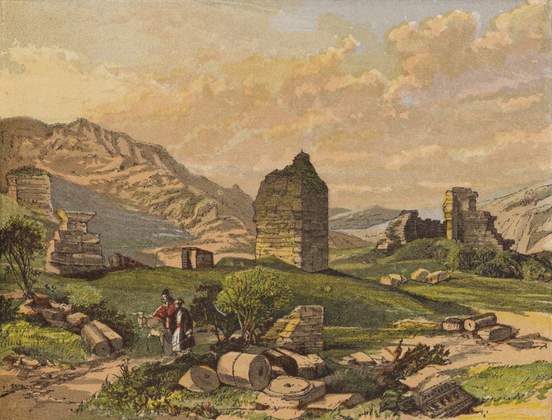 Las Ruinas del Templo de Diana, Éfeso de English School