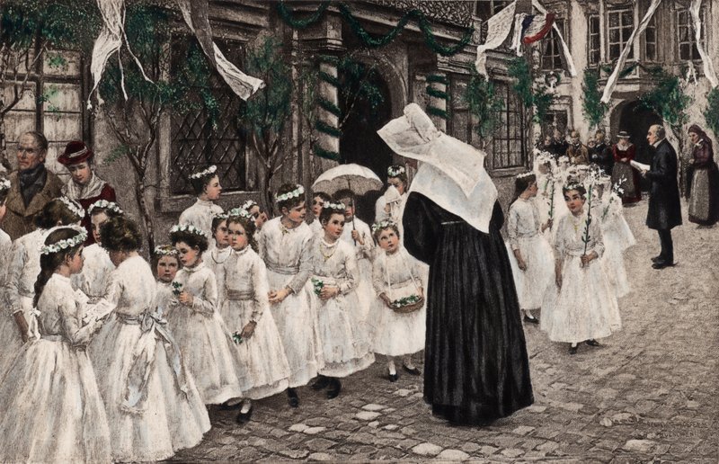Procesión católica de European School