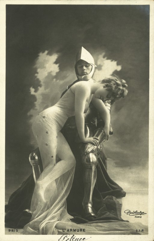 Caballero y doncella de French Photographer