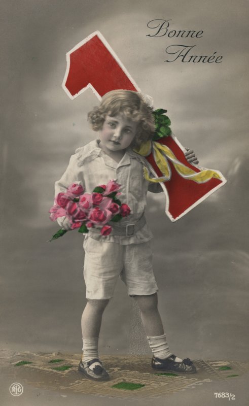 Tarjeta de Año Nuevo de French Photographer