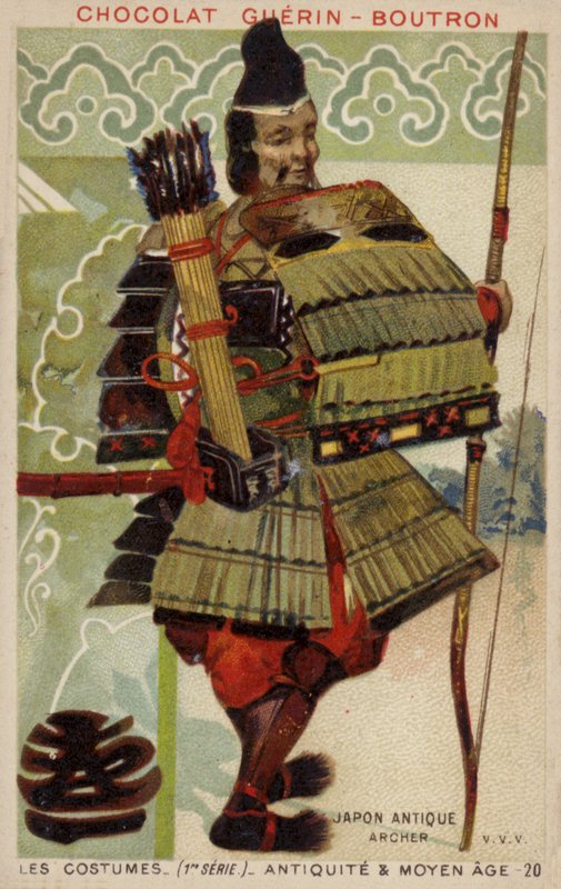 Arquero japonés antiguo de French School