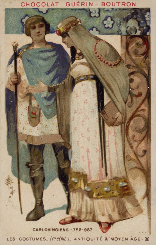 Trajes carolingios de French School