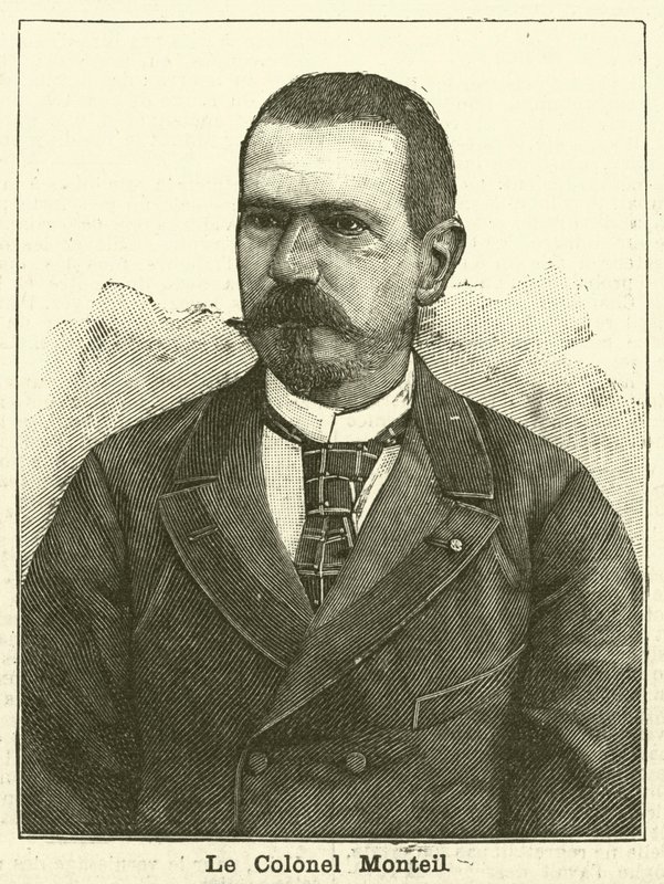 Coronel Parfait-Louis Monteil, soldado y explorador francés de French School