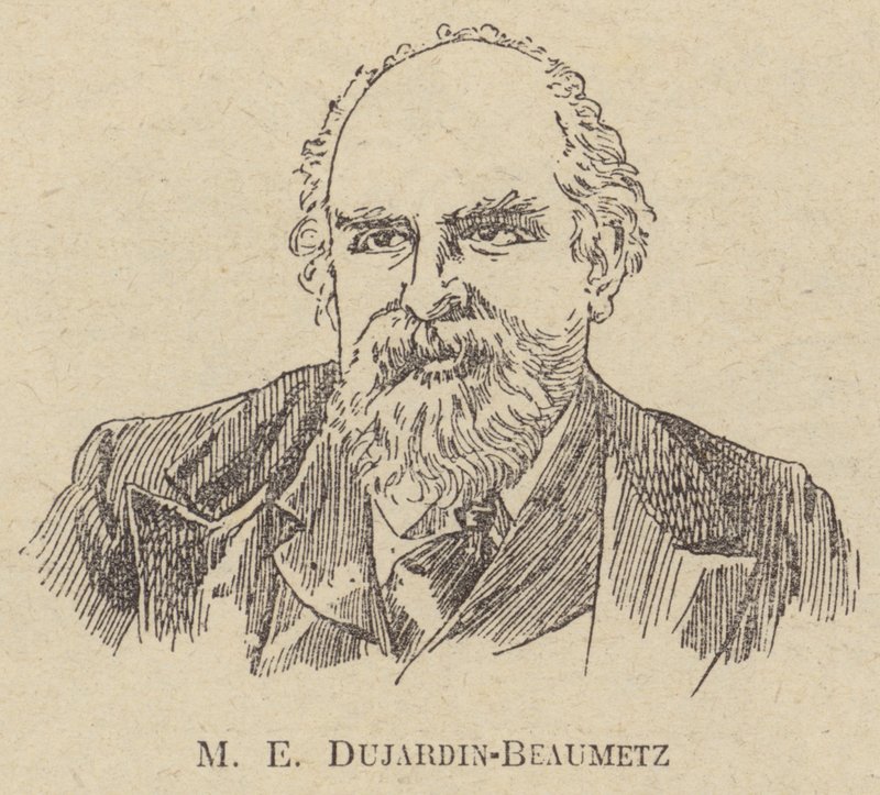Etienne Dujardin-Beaumetz, artista y político francés de French School