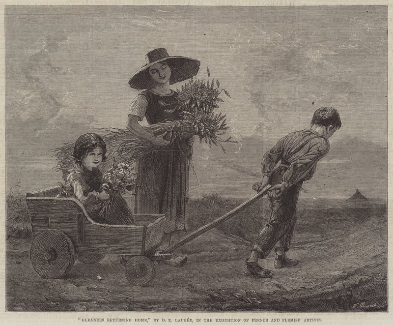 Espigadores Volviendo a Casa de French School